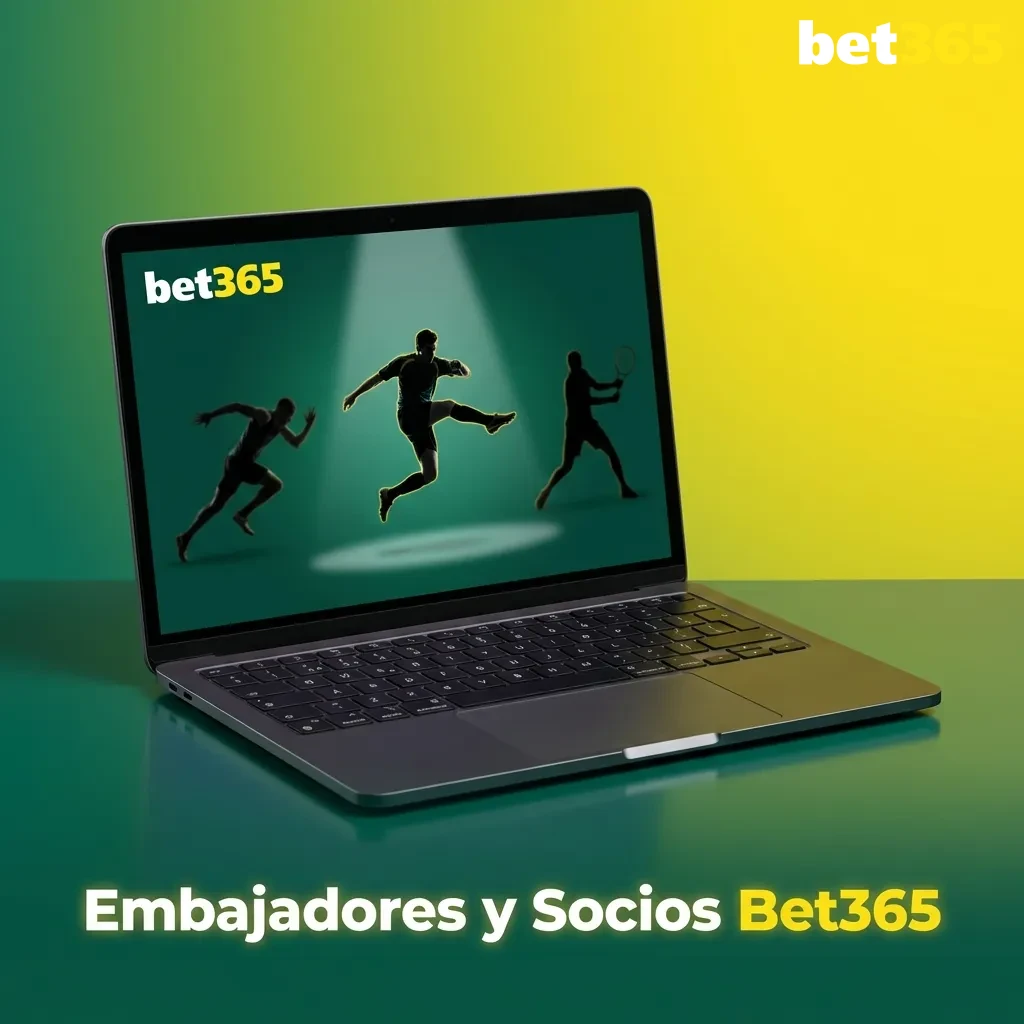 Bet365 ambassadors including Stoke City FC stadium and sports partnerships representing global brand presence