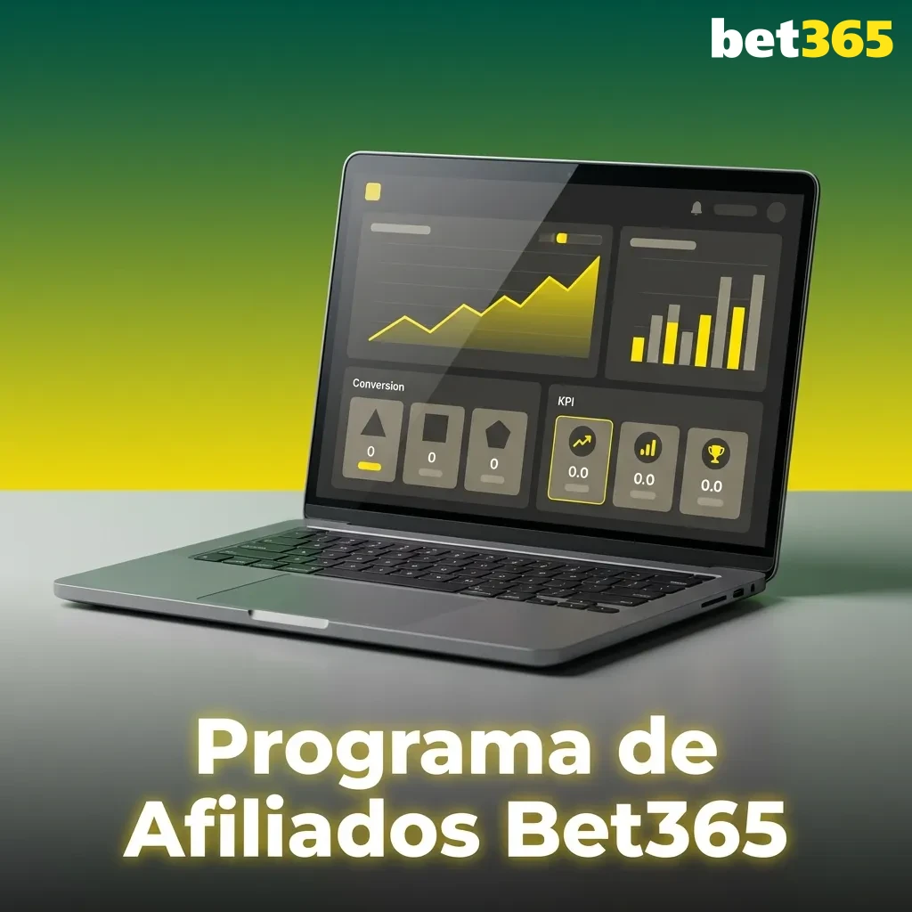 Programa de Afiliados Bet365: monetiza tráfico web con comisiones por jugadores referidos y materiales promocionales.